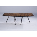 Table basse industrielle Wood Wood Wood Hexa